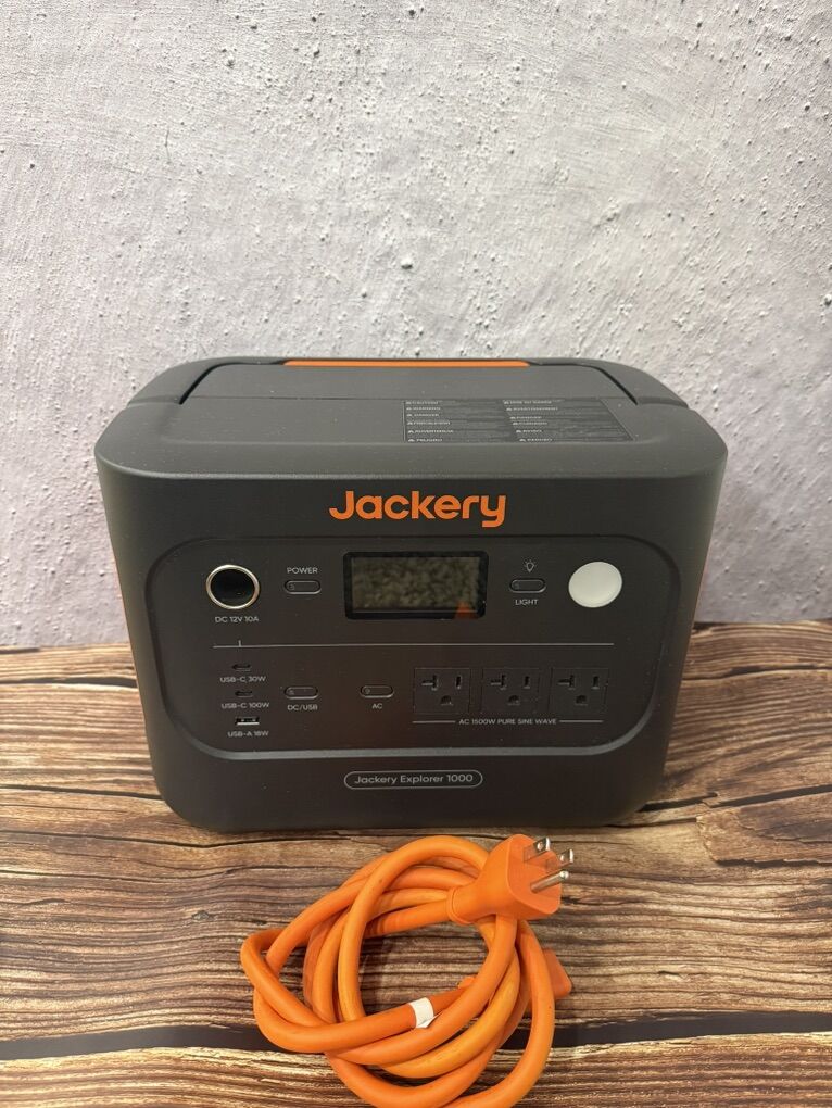 Jackery Explorer 1000 Power Station