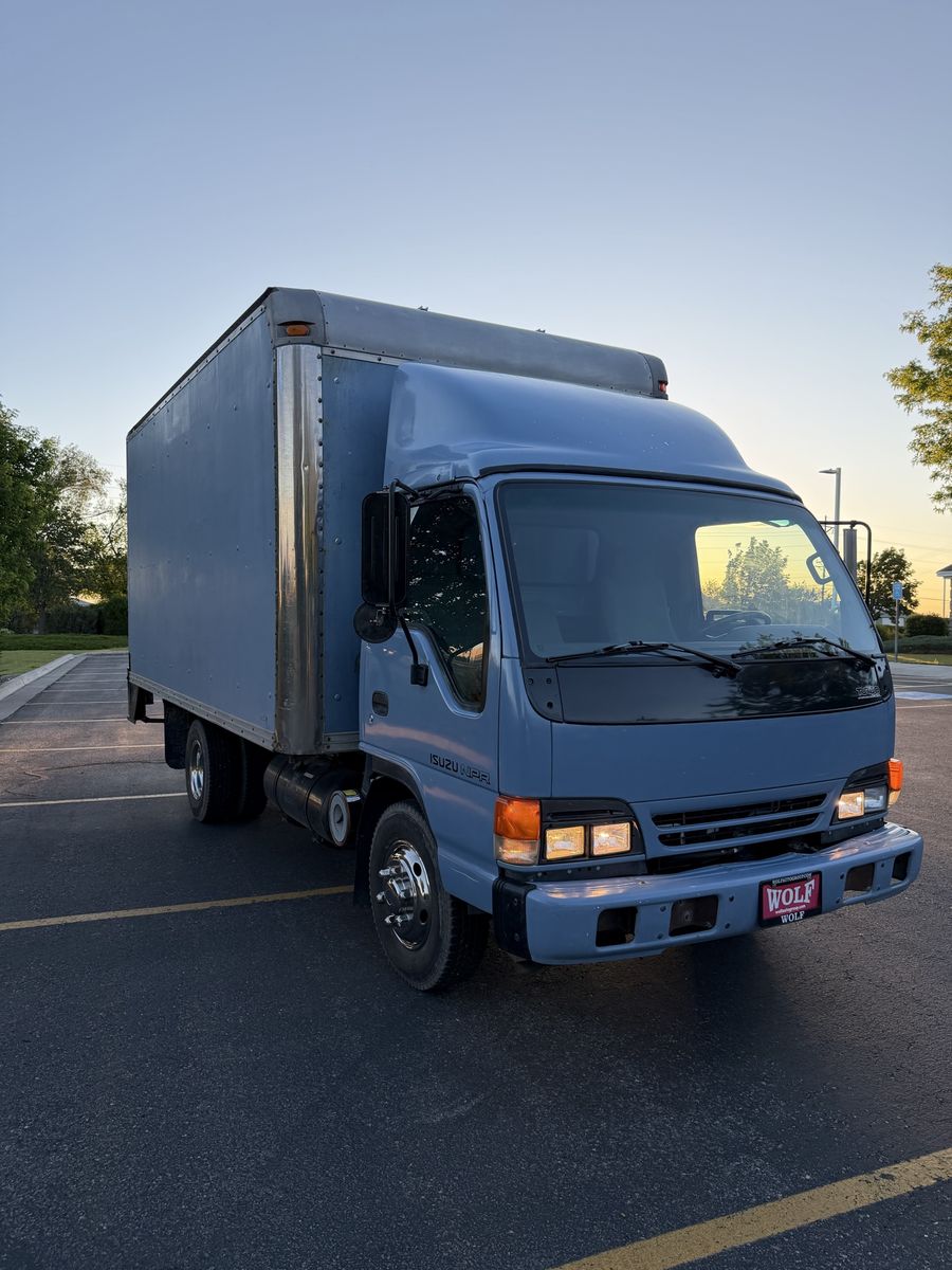 1999 Isuzu NPR Refer Box Truck with Lift Gate and Fully Serviced Refer