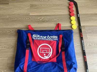Sauce Toss Hockey Game With left handedStick