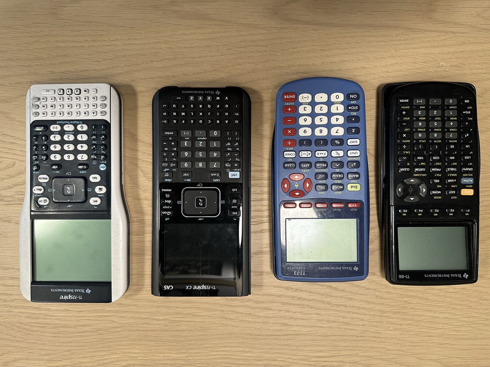 Bundle of 4 Scientific Calculators