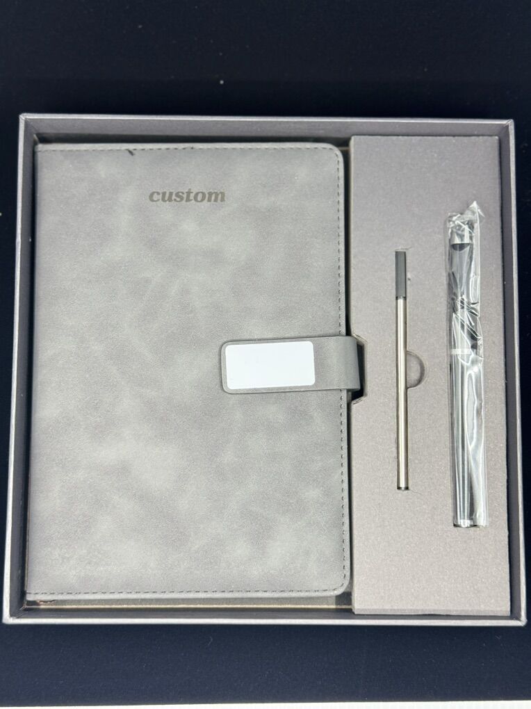 Leather Journal & Pen Set - New