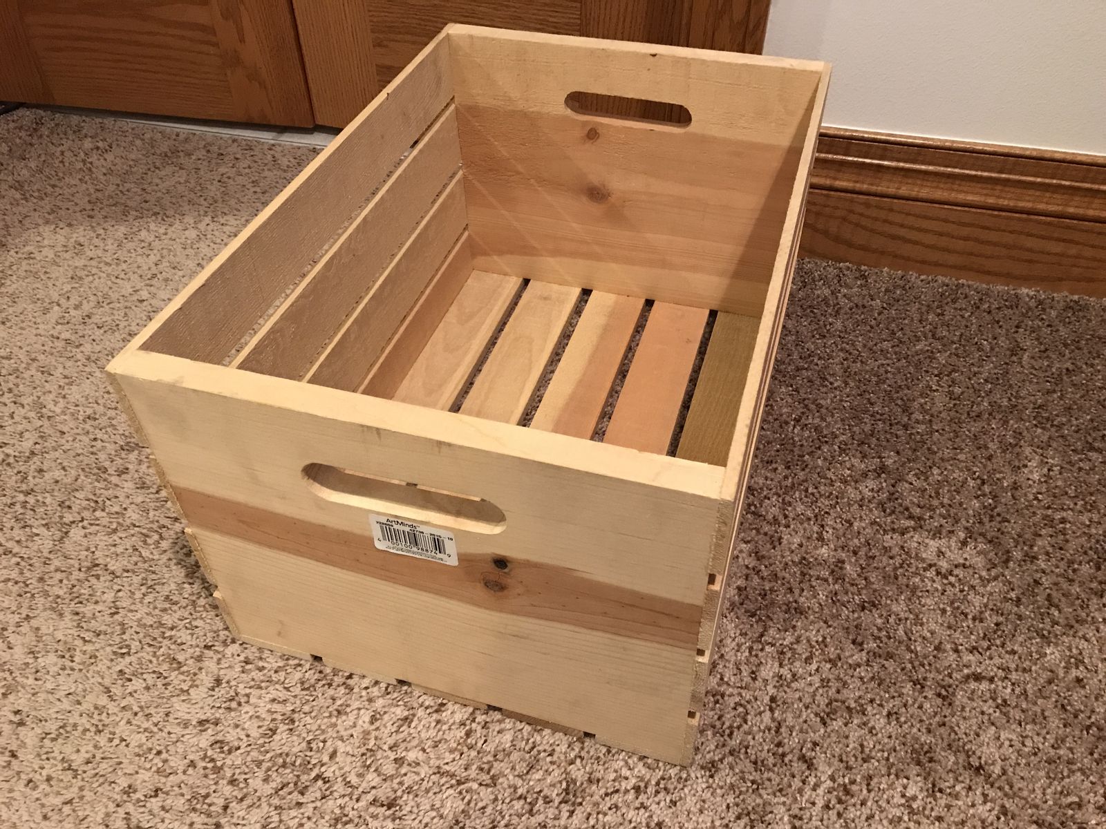 Artminds & Crates & Pallets Crates 12” W x 9.5” H x 17.75” L,