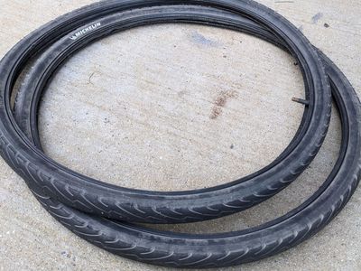 Michelin 26x1.5 Street tires with tubes