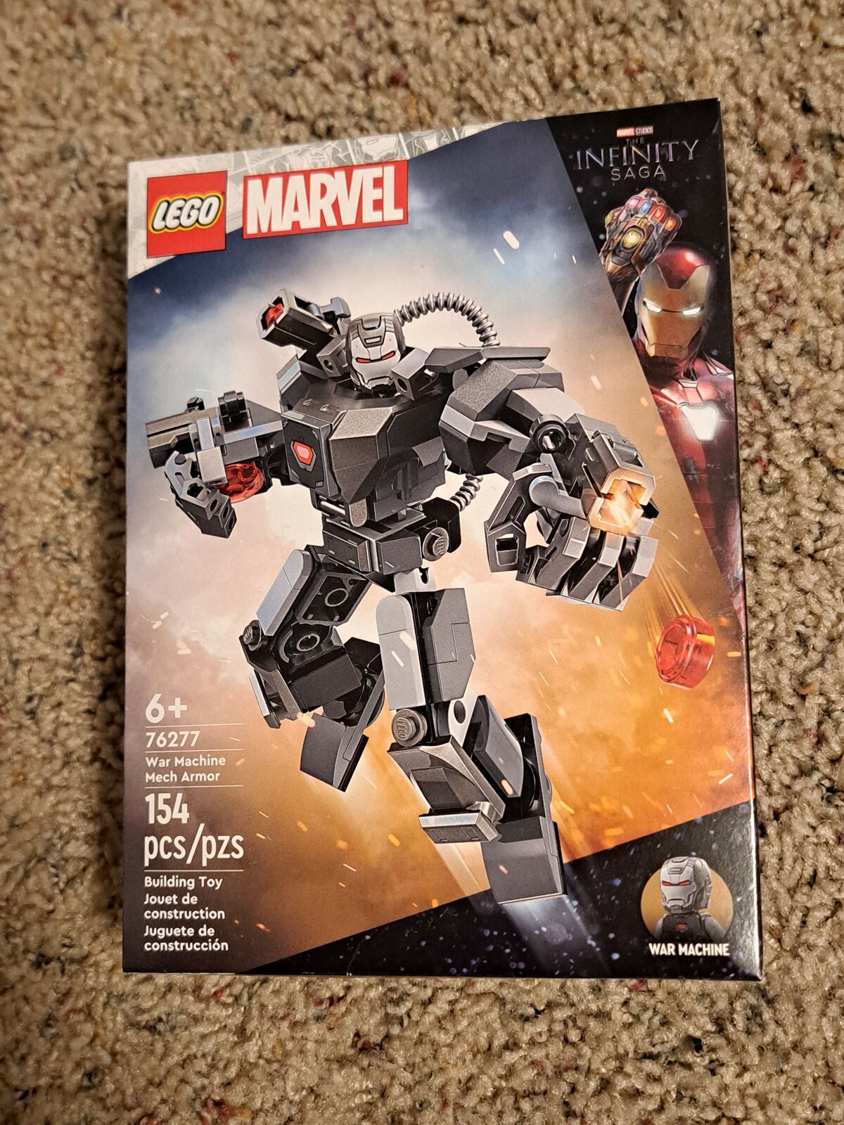LEGO Marvel 76277: War Machine Mech Armor
