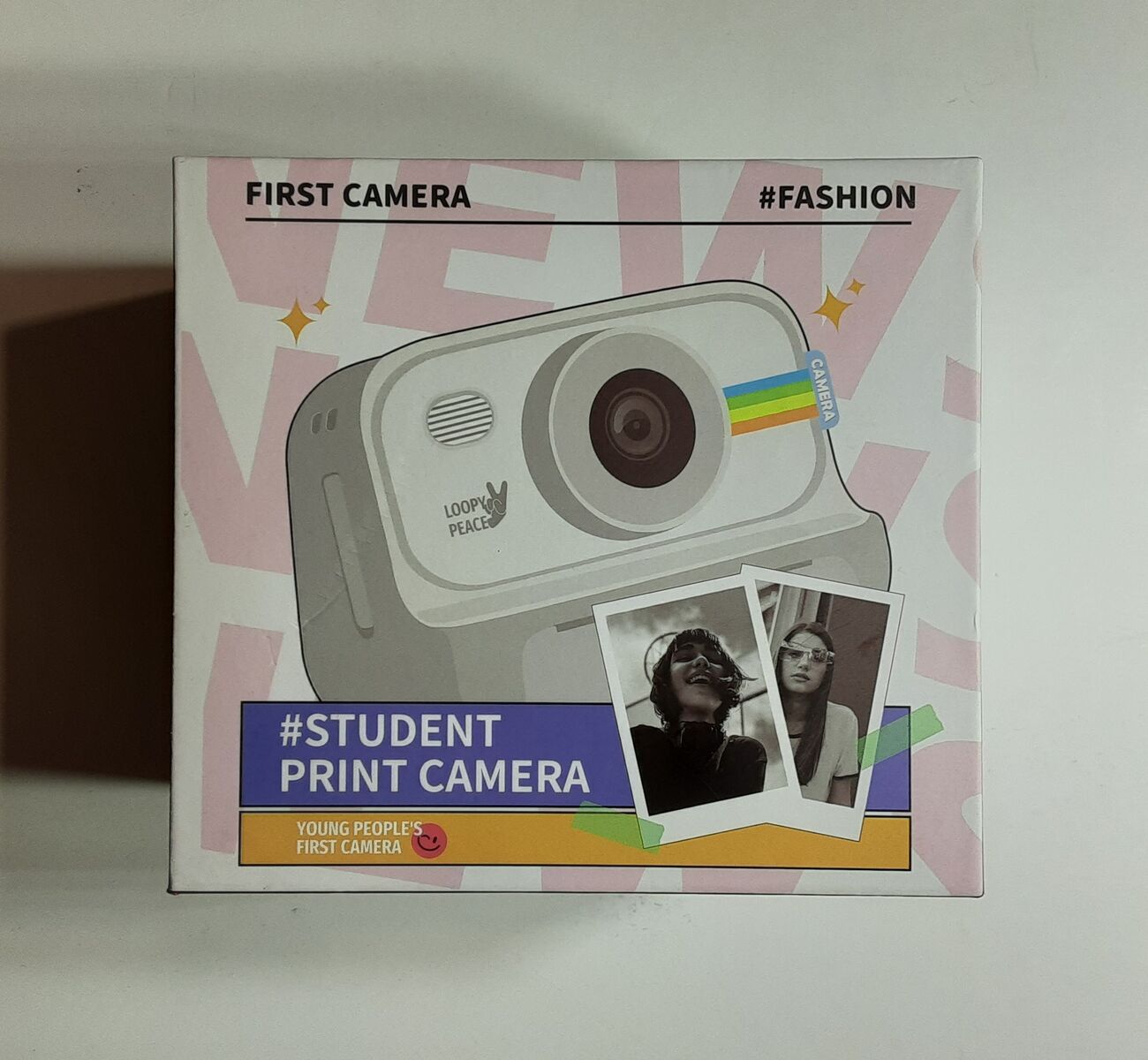 New Joytrip Kids Digital Instant Print Camera - Print Black White Photos - Digital Video with 32GB Memory Card