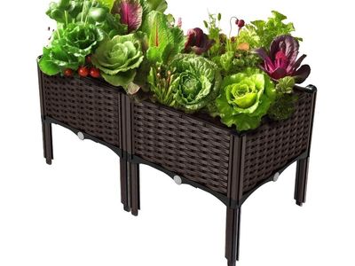 Elevated Raised Garden Bed