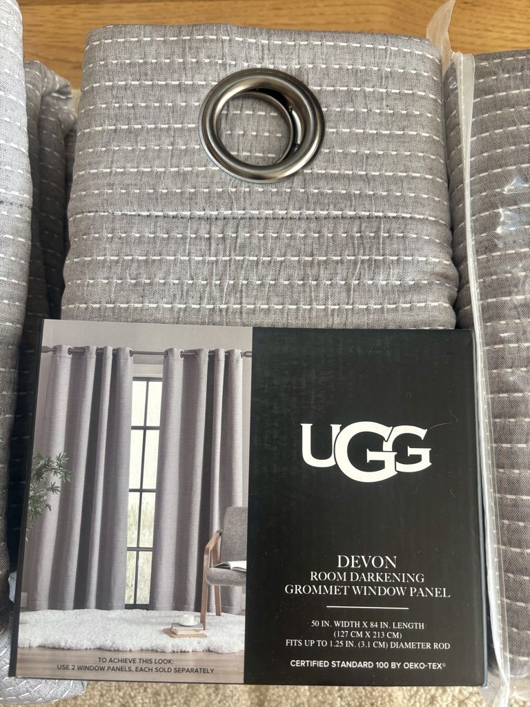 UGG curtains - brand new!