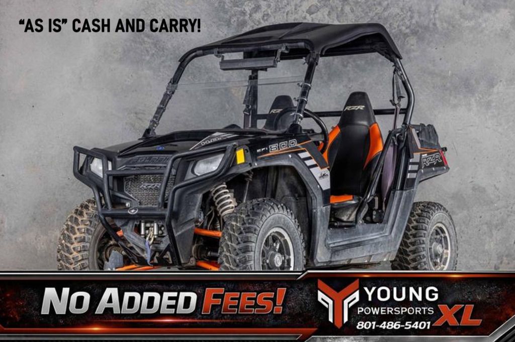 2014 Polaris® RZR® 800 EPS Gloss Black / Orange Madness LE