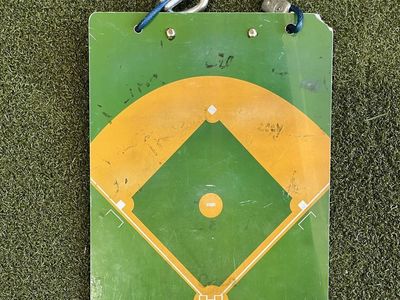 Elite Clipboards Baseball/Softball Coaching Clipboard with Scorecard & Pitch Count Tracker