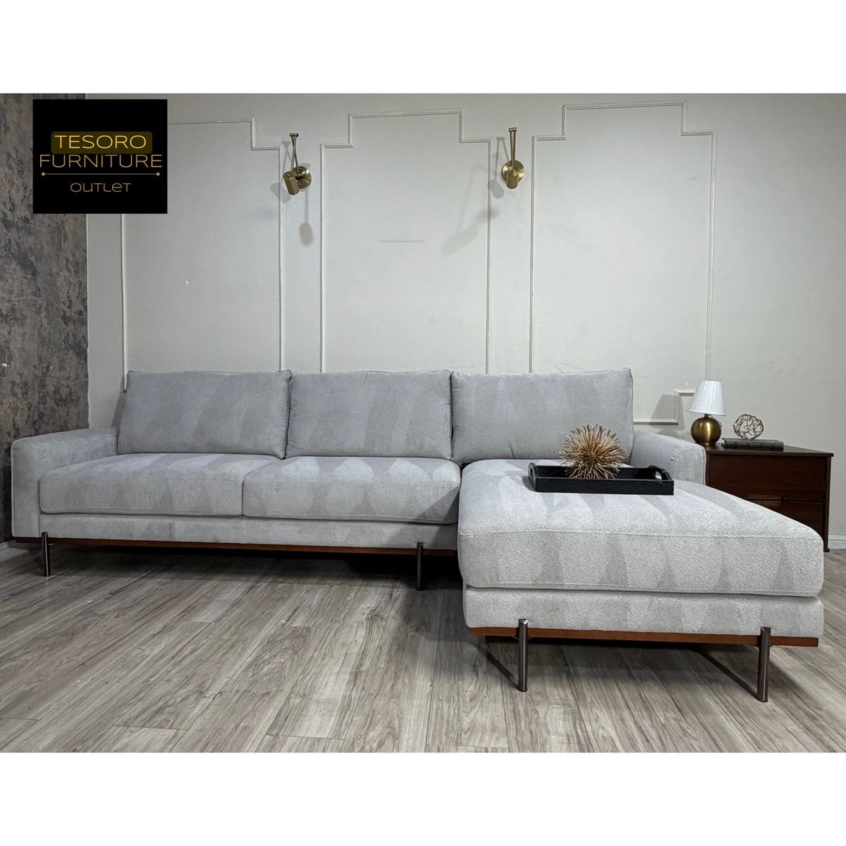 NEW MYLA MCM SECTIONAL WE OFFER DELIVERY