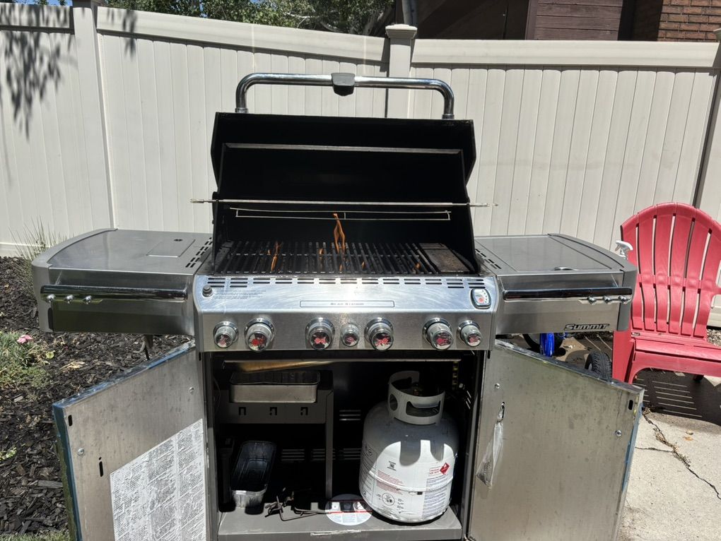 Summit weber propane Grill