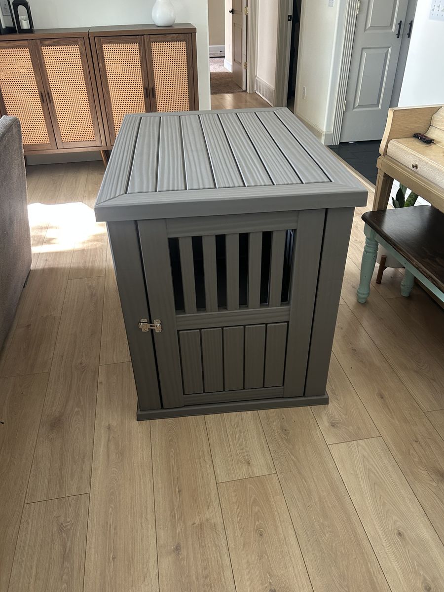 Large Gray Dog Crate