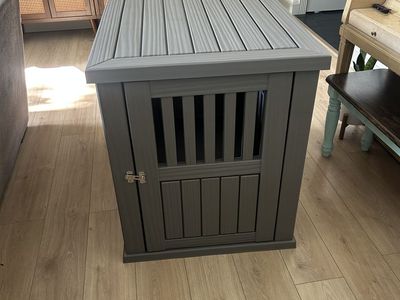 Large Gray Dog Crate