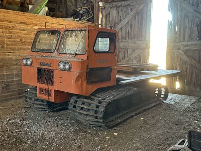 Thiokol Spryte Snowcat Tracked Vehicle - Vintage Industrial Equipment for Restoration/Parts