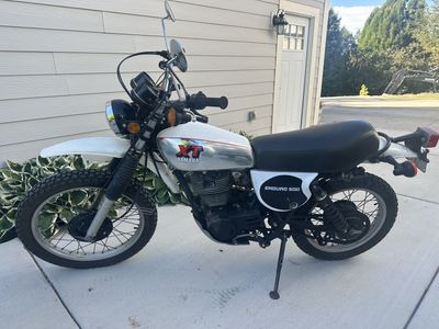 1978 Yamaha XT500 XT 500 Enduro Motorcycle - New Top End, Runs & Looks Great