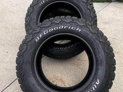 BFGoodrich All-Terrain T/A KO2 Tires LT275/65R18 Load Range E - Set of 4
