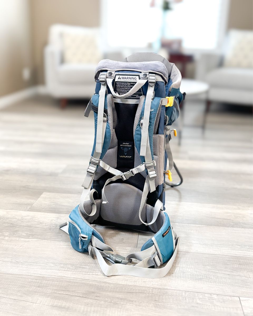 CLEAN Deuter Kid Comfort Baby Carrier Backpack With Extras