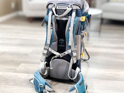 CLEAN Deuter Kid Comfort Baby Carrier Backpack With Extras