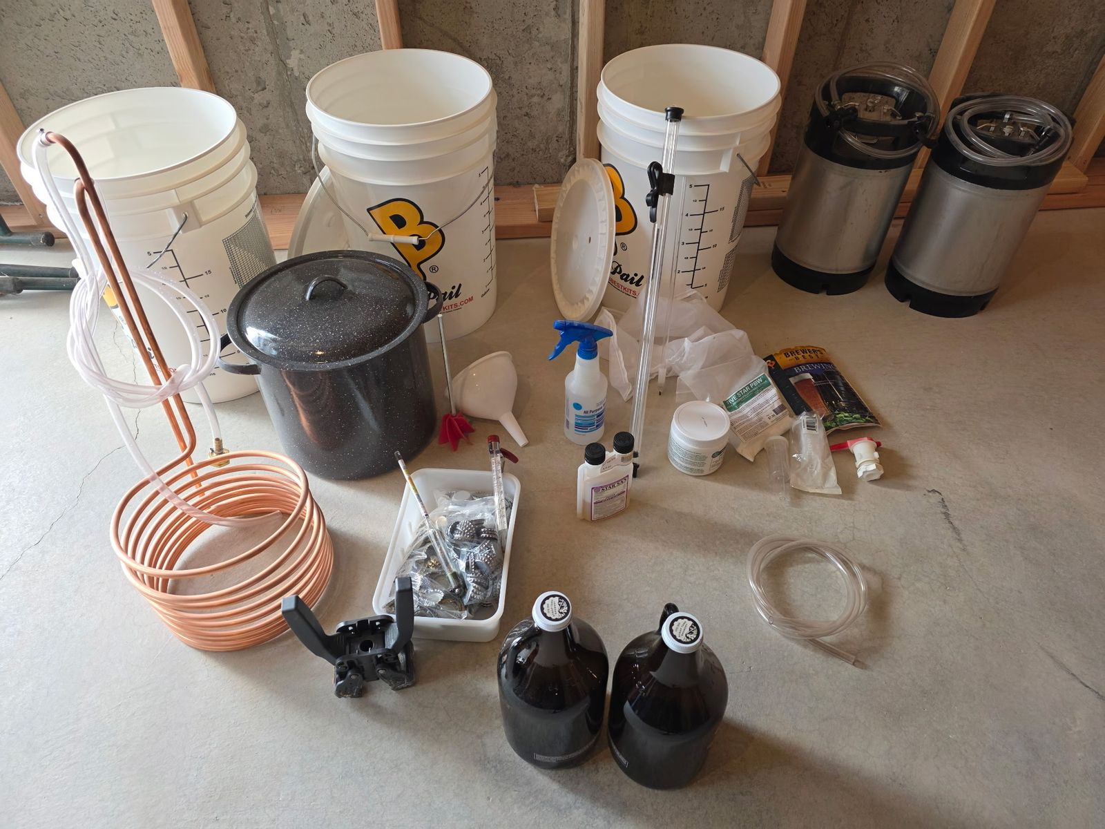 Home Made Beer Making setup