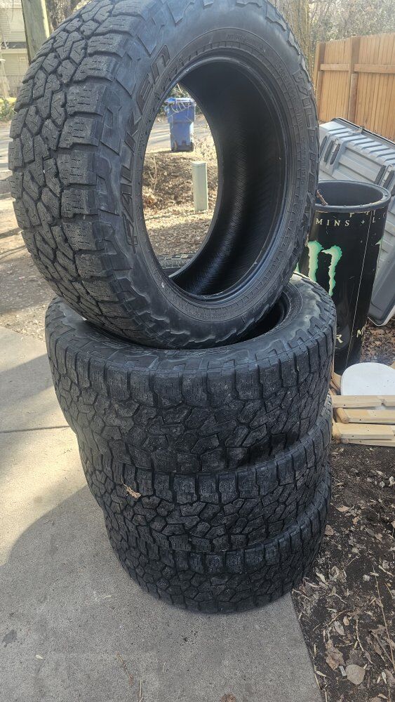 Set of Falken wild peak at 350/55R20