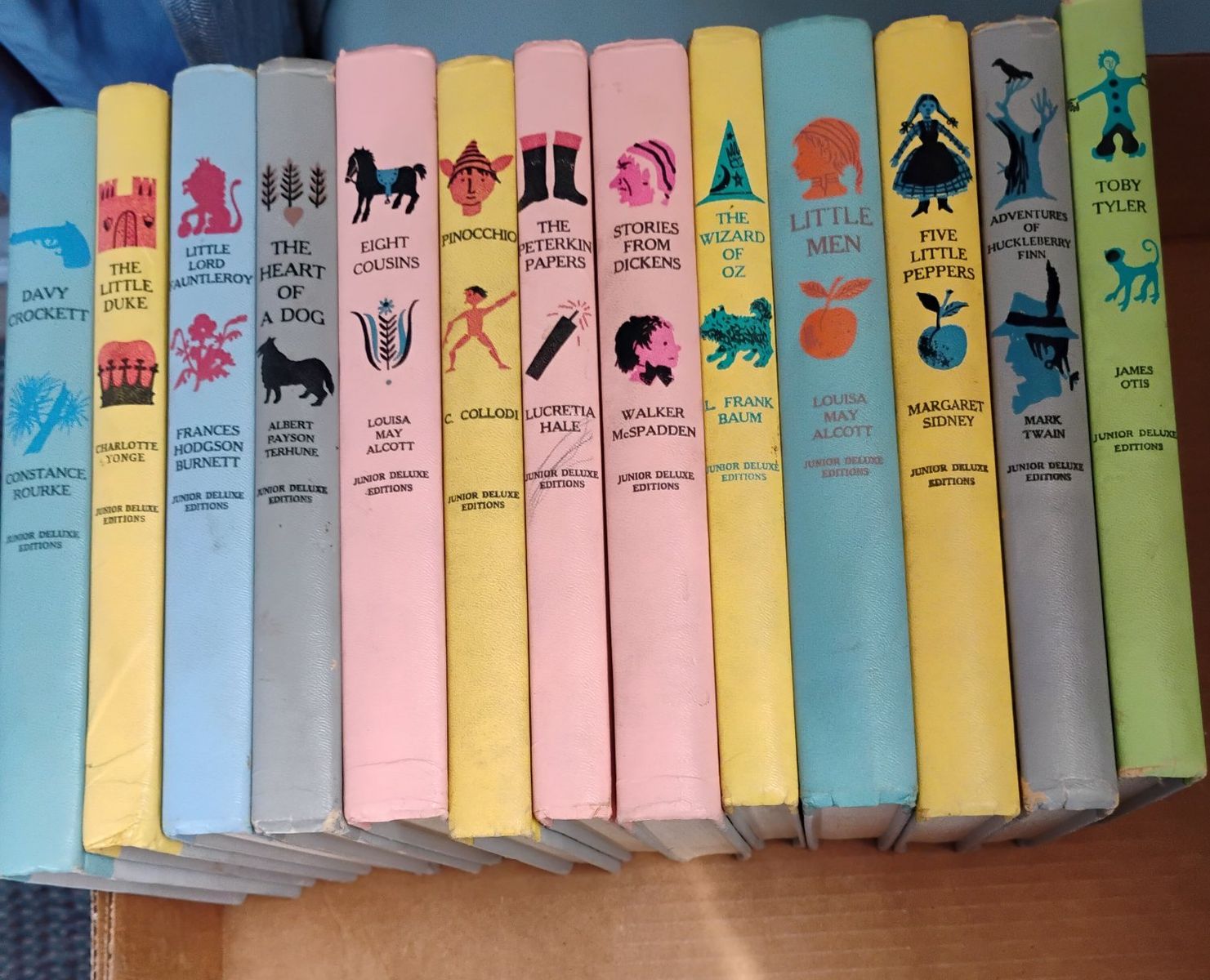 Junior Deluxe Editions Vintage Children's books