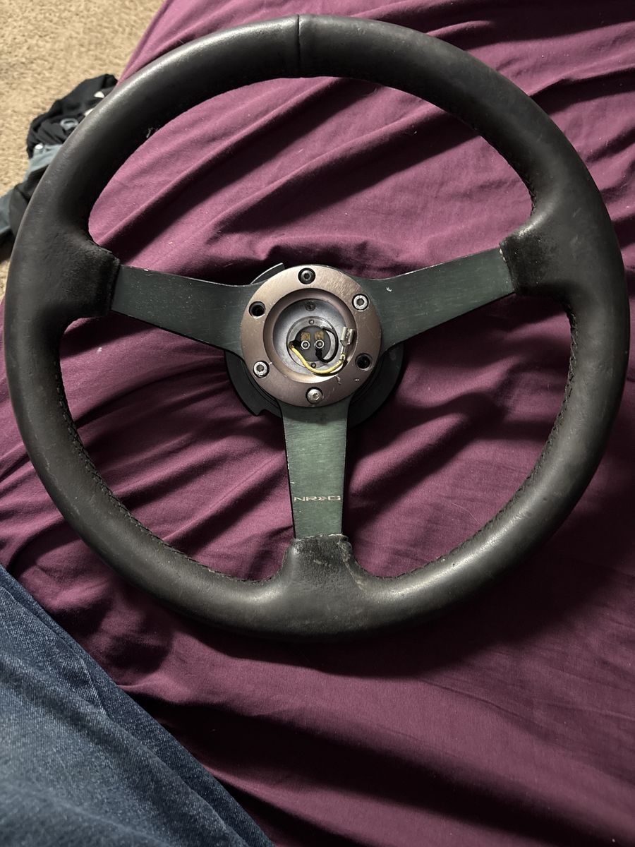 NRG quick Release Hub And NRG steering Wheel