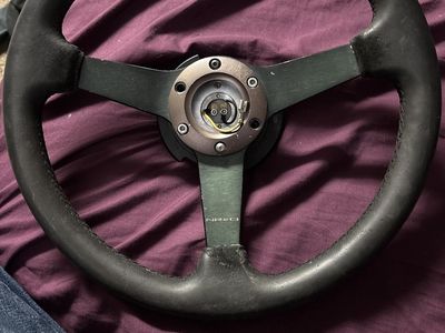 NRG quick Release Hub And NRG steering Wheel