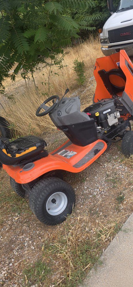 riding lawnmower no deck