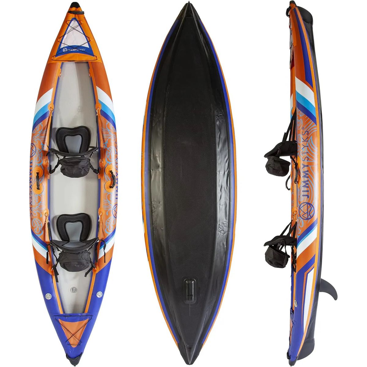 Jimmy Styks Nomad 2 Inflatable Tandem Kayak