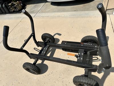 Fitness Sled. Torque TANK M2 Magnetic Resistance Push/Pull Sled — Like New. (WHEELED FITNESS SLED)