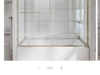Shower Door 60 in x 58 in
