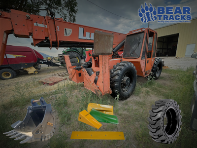 Tractor, Loader, Backhoe Tires and Tracks! Blades, Buckets, and Teeth. John Deere, Kubota, Cat, Case, and more.