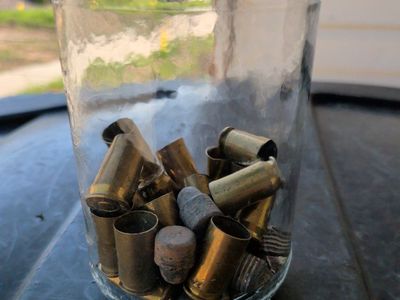9 mm bullets and casings