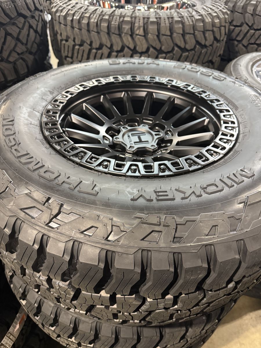 New 285/70r17 AT Hostile H137 6x5.5 Chevy Tacoma 6