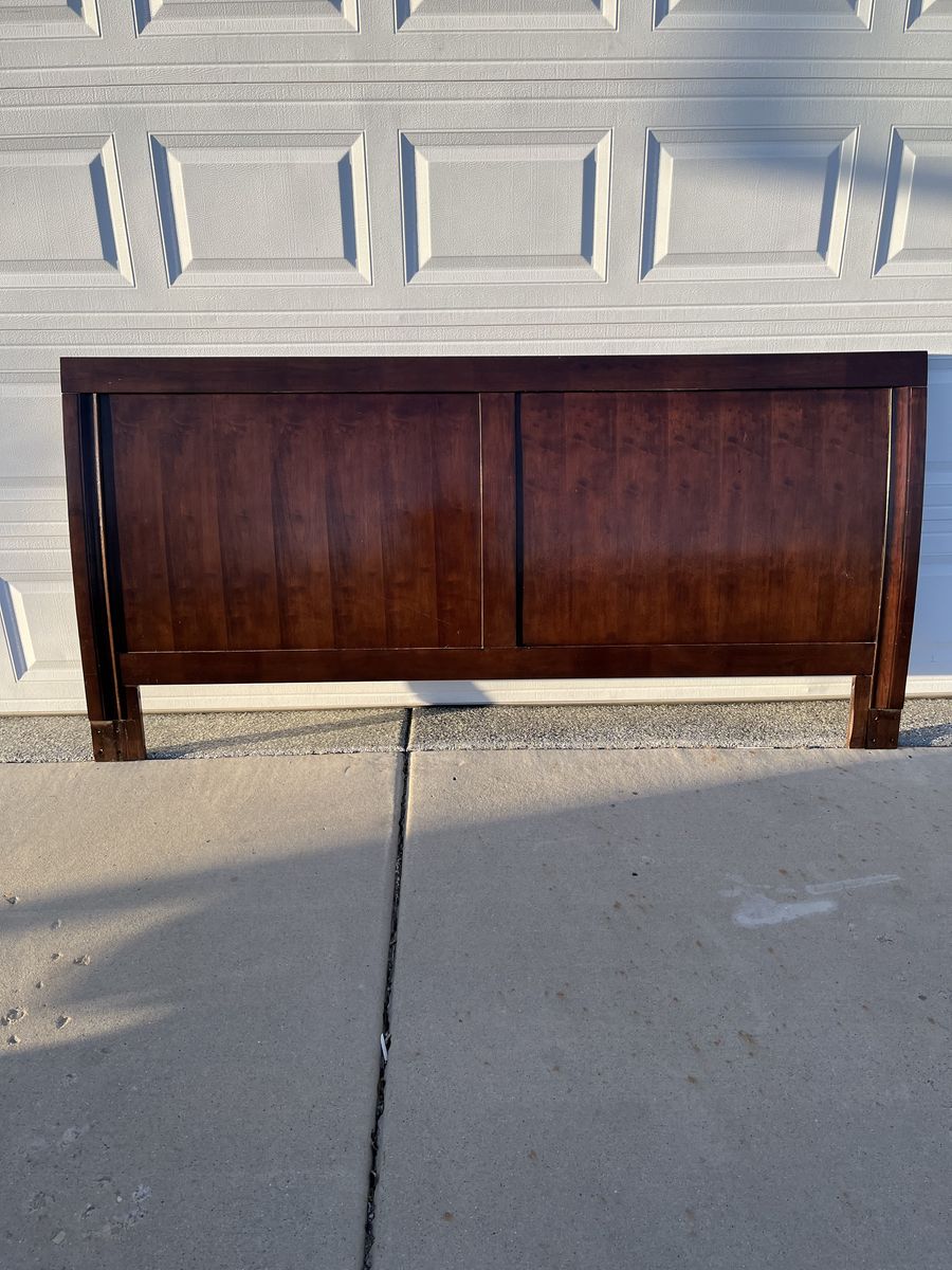 Sleigh Bed Frame - King Size