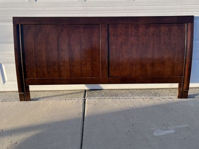 Sleigh Bed Frame - King Size