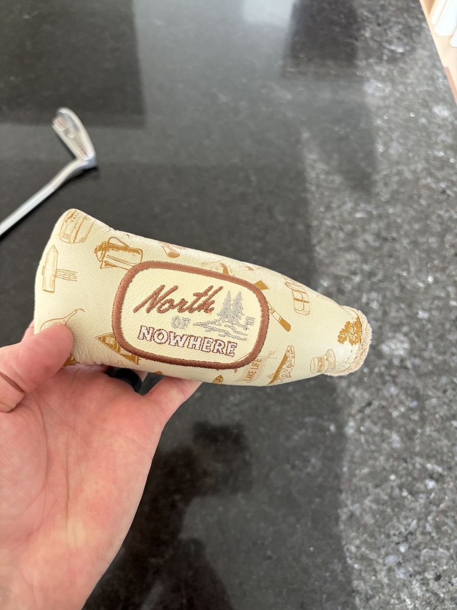 North Coast Golf putter cover