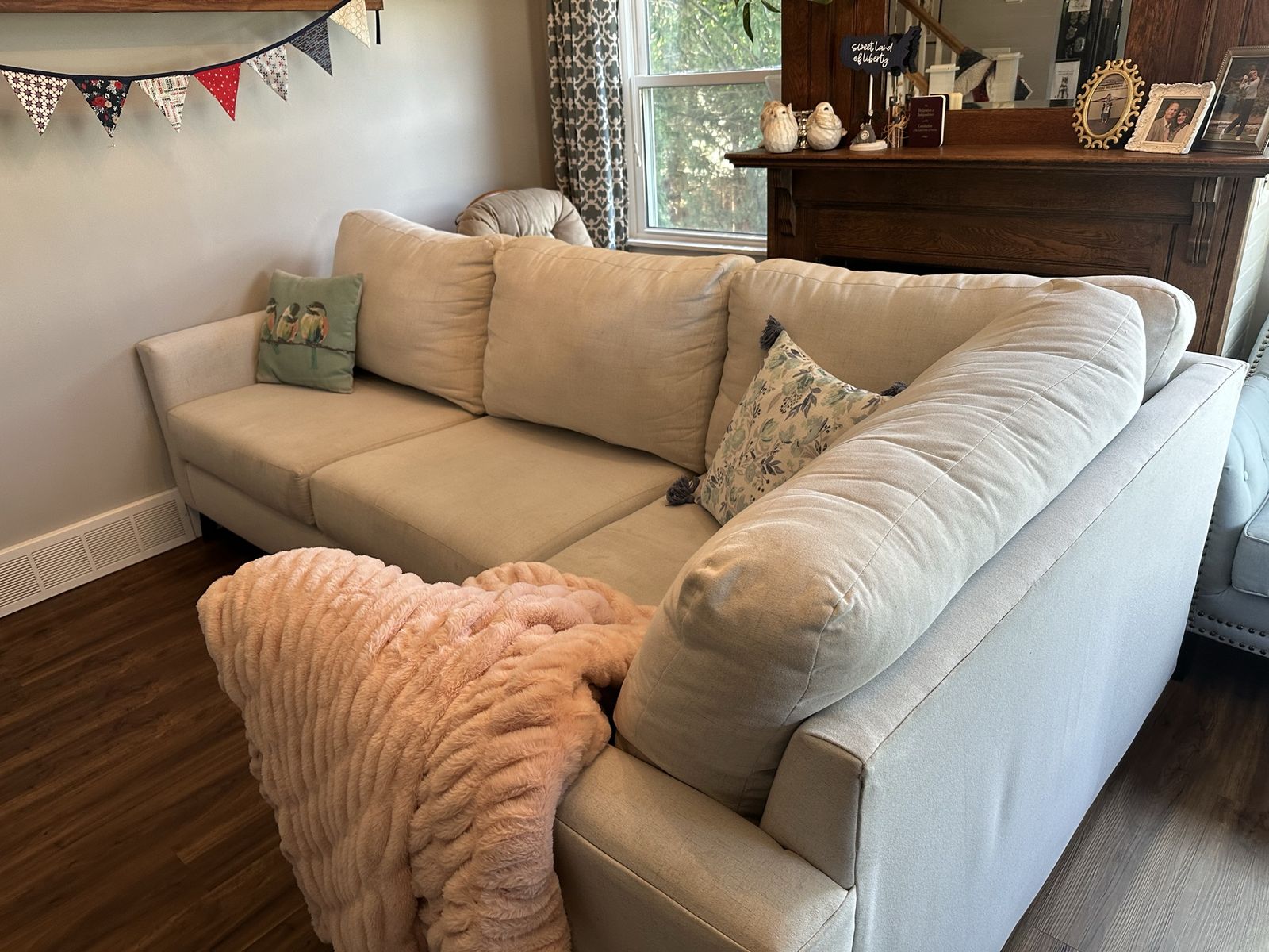 2-Piece Sectional Couch