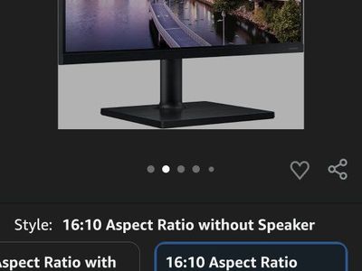 2 samsung monitors like new