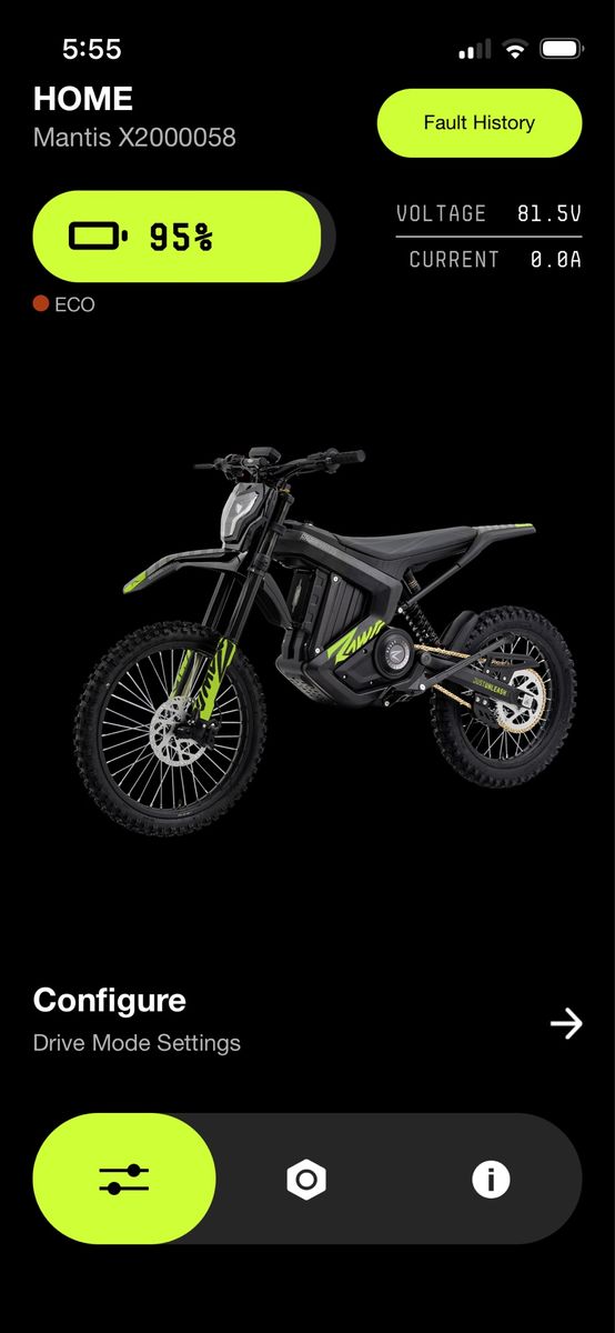 Rawrr Mantis X Electric Dirt Bike