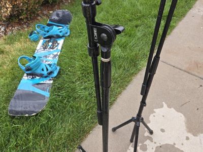 two microphone stands