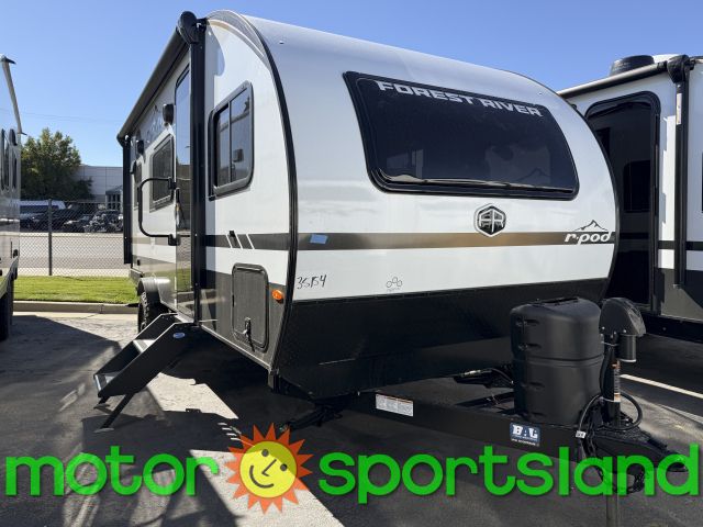 2026 Forest River R-pod 185 Rear Entertainment Outdoor Kitchen