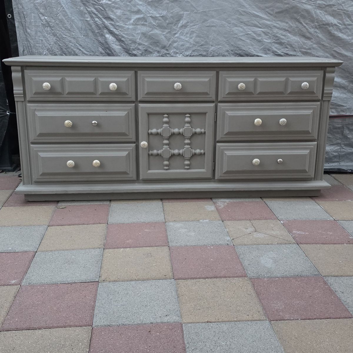 9 Drawer Solid Wood Dresser