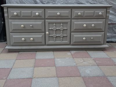 9 Drawer Solid Wood Dresser