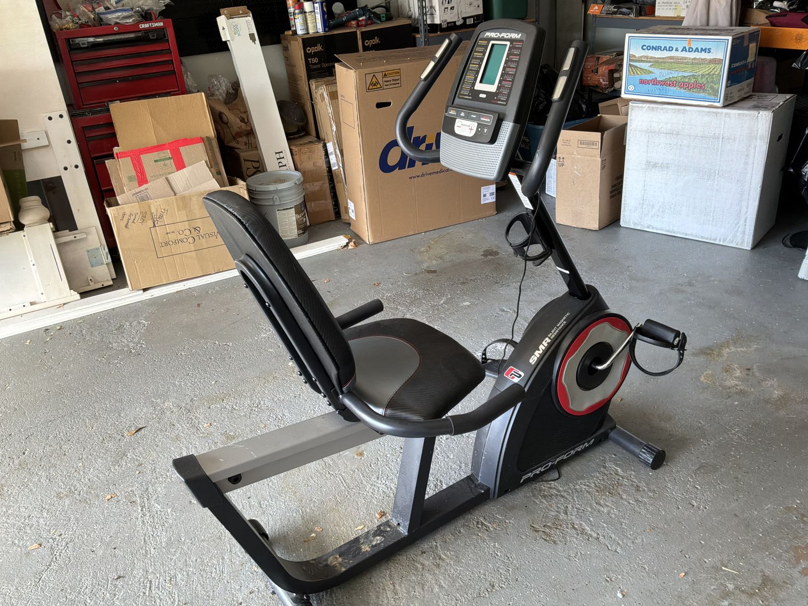 ProForm 235 CSX Recumbent Exercise Bike with Digital Console