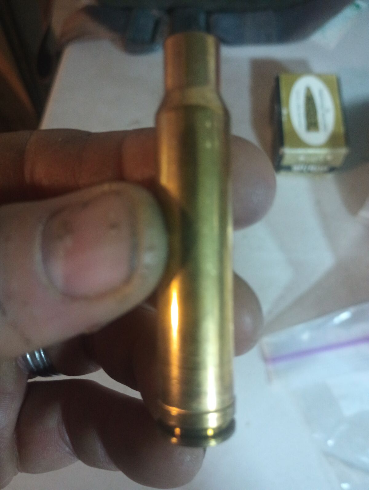 New 338 win mag brass