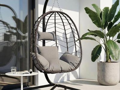 Brand New Hanging Egg Chair with Stand