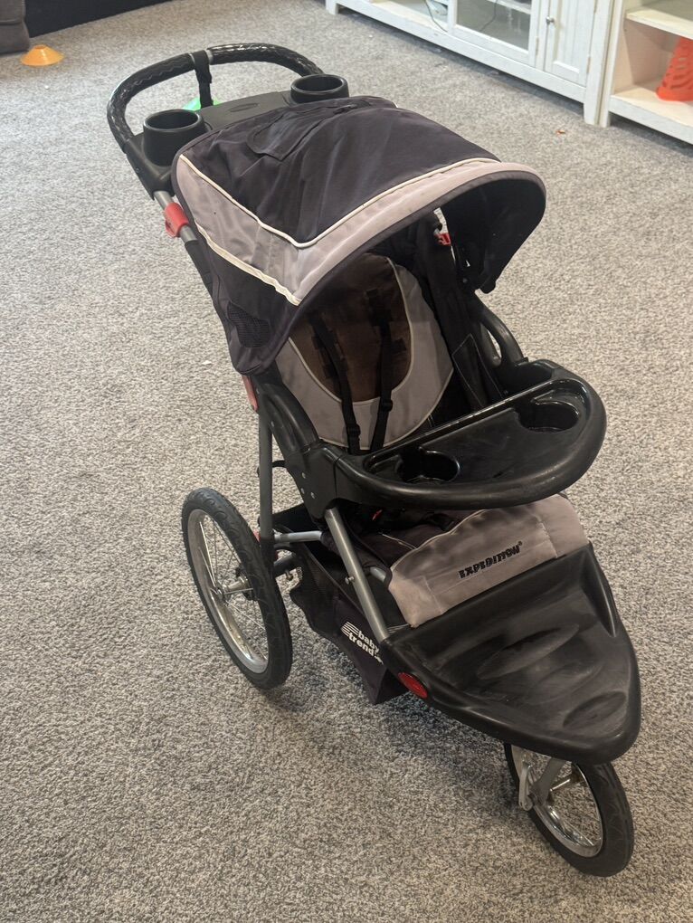 Single Jogging Stroller Wheel BeNt But Works