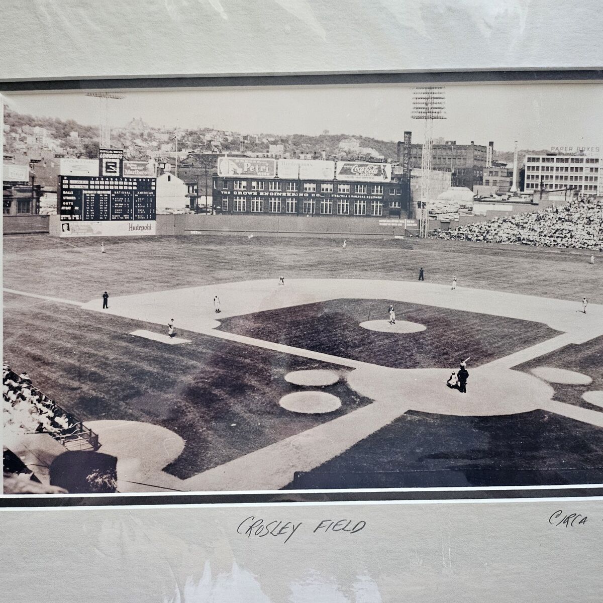 Crosley Field 1958 Picture