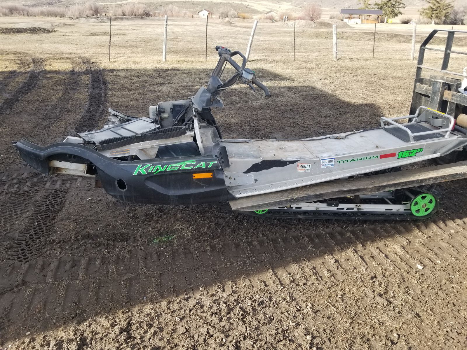 Parting Out! 2004 Arctic Cat King Cat 1M 900 Titanium edition 162